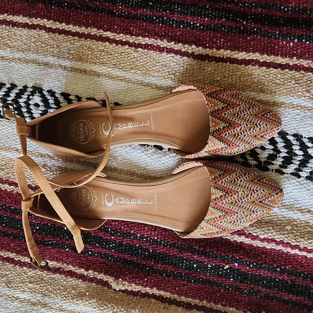 Handmade Ibiza Last- Jeffrey Campbell Women's Slides Size 8